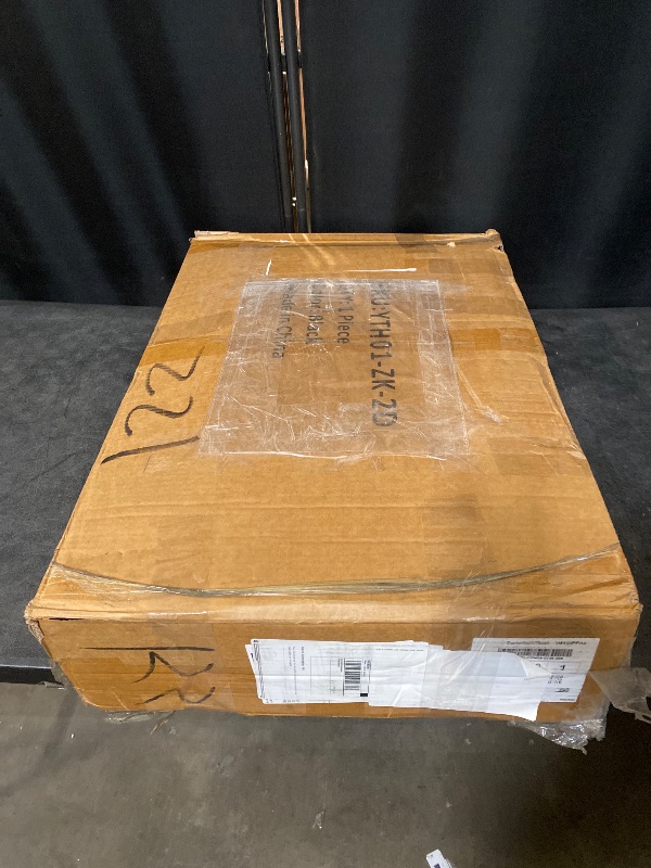 Photo 1 of 2 Drawer File Cabinet, File Cabinets for Home Office, Printer Stand, File Cabinet with Lock, Lateral Filing Cabinet for A4/Letter/Legal Size File Folders, Assembly Required(Black)