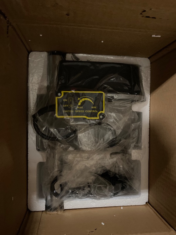 Photo 1 of 3-Speed Portable Electric Benchtop Drill Press, Mini Drill Press for DIY Creation, with 10mm Chuck and Laser Scale, Jewelry Making Woodworking Metal Drilling Machine 110V