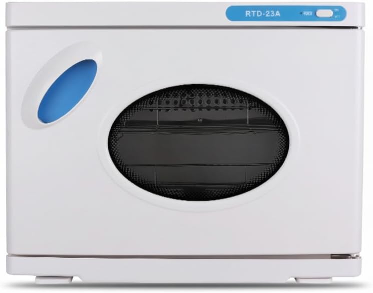 Photo 1 of Hot Towel Warmer Cabinet 23L Large Capacity with Window|Stainless Steel Interior with Dual Racks, Face Towel Warmer for Bathroom, Heating Cabinet for Salon, Spa Room Essentials & Spa Equipment