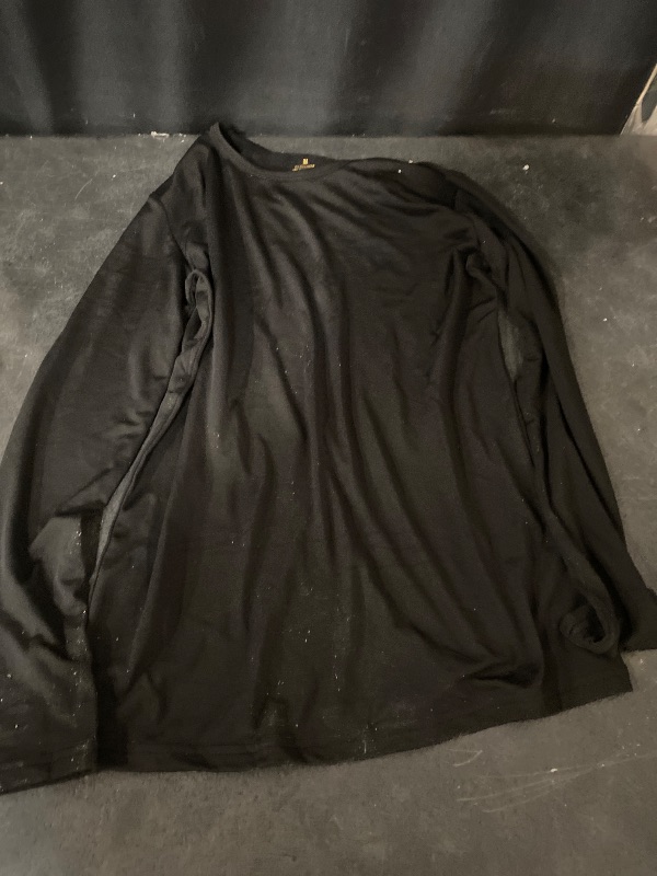 Photo 1 of M Mens Thermals Long Sleeve Undershirt Warm Fleece Lined Base Layer Thermal Tops Long John Shirts for Men