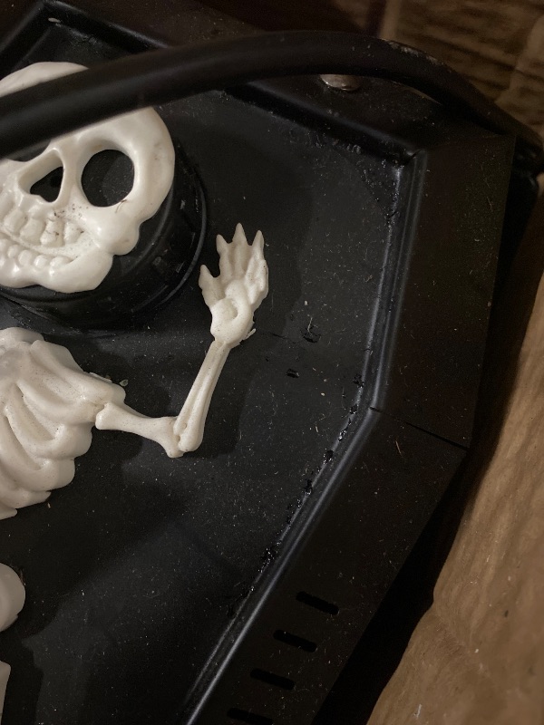 Photo 1 of Haunted Hill Farm Fog Machine, Mini Small Low Lying Portable Indoor Smoke Machine with Remote for Halloween Animatronics & Parties