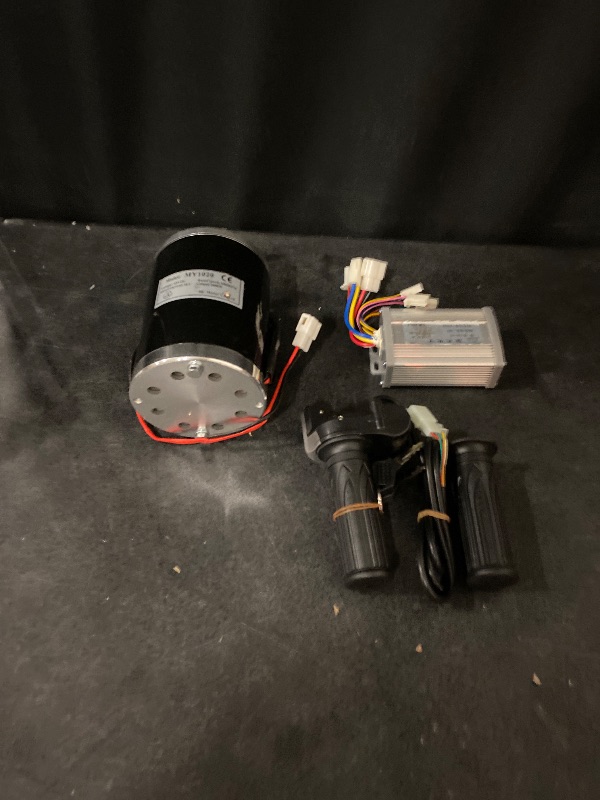 Photo 1 of 36V 800W Electric Brushed Motor Kit, Brushed Motor & Controller Kit Controller Twist Throttle Kit with 2800RPM High Speed for Dirt Bike E-Bike ATV Go Kart Moped