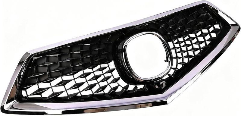 Photo 1 of Front Bumper Upper Grille W/Chrome Molding For 2017-2020 Acura MDX