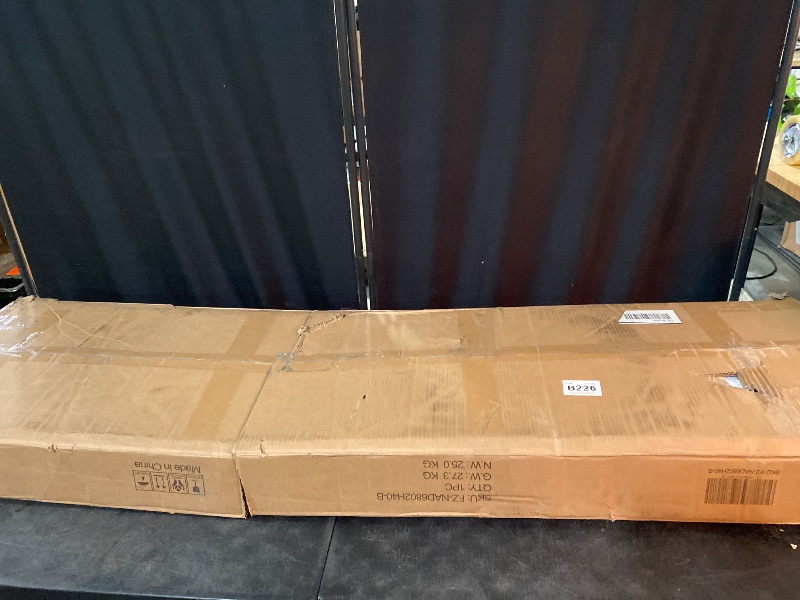 Photo 1 of Modern Reeded TV Stand Oak