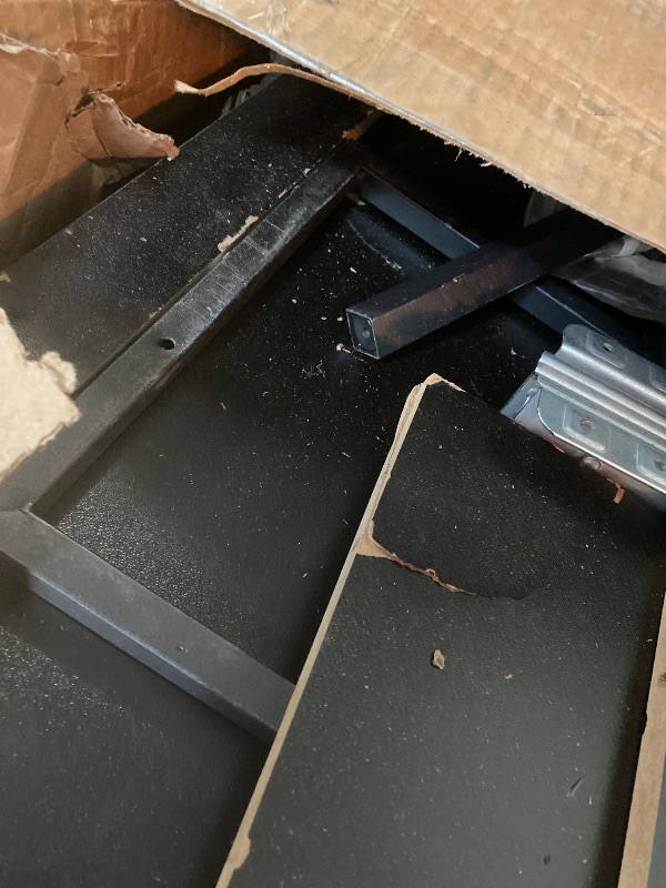 Photo 1 of 91 Inch Long Extendable Dining Table for 6-10 People,Oval Dining Room Table with Wood Strip Base,3 Length Adjustable Tabletop,Farmhouse Extendable Table for Home Kitchen Living Room,Black