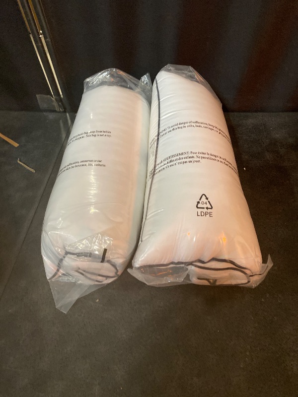 Photo 1 of Hotel Collection Bed Pillows for Sleeping 2 Pack Standard Size Cooling Pillows Set of 2 for Back, Stomach or Side Sleepers, Super Soft Down Alternative Microfiber Filled Pillows