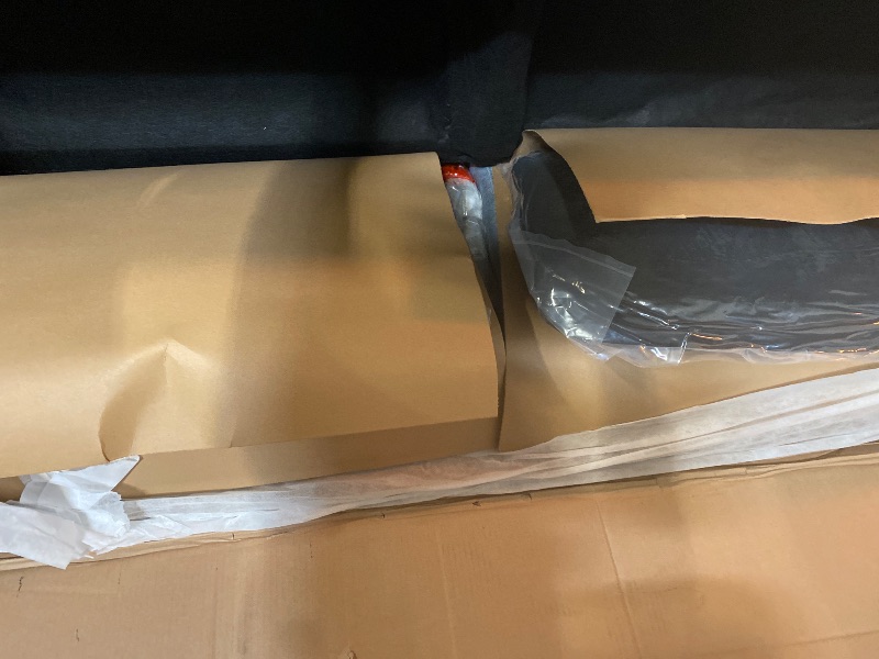 Photo 1 of 61" Rolled Arm Sofa, Easy Care Polyester, Soft Pillow Back, Pocket Coil Seat Cushions, Removable Covers, Loveseat or Couch for Small Spaces, Living Rooms or Bedrooms, Dark Gray