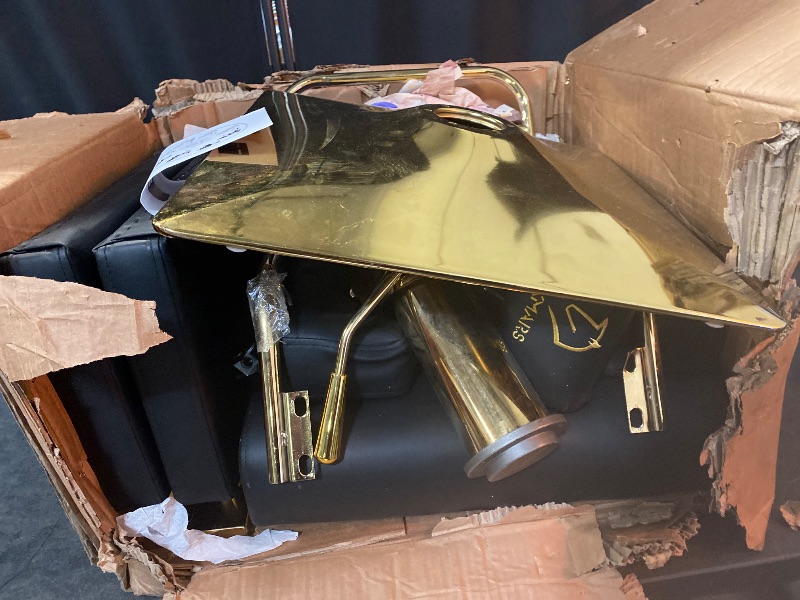 Photo 1 of Heavy Duty Barber Chair, 360° Swivel Reclining Salon Chair for Hair Stylist, Height Adjustable Hydraulic Hairdressing Chair with Footrest for Barber Shop, Beauty Salon, Hairdressers