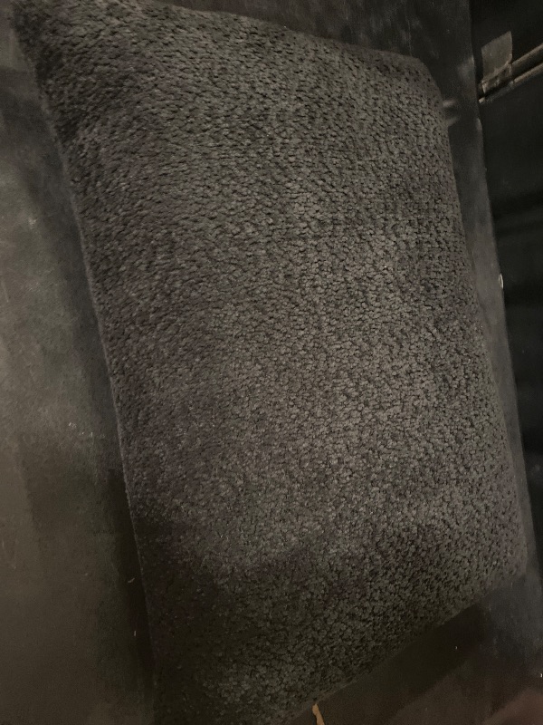 Photo 1 of 1 Textured Boucle Throw Pillow Covers Lumbar Pillow Cases Cozy Soft Decorative Couch Cushion Case for Chair Sofa Bedroom Living Room Home Decor 16 x 22 Inch, Black