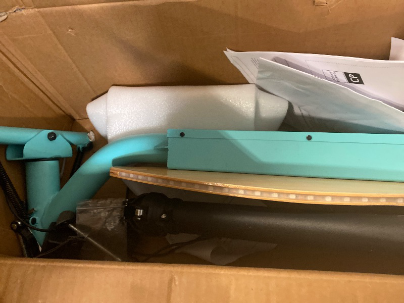 View 3 of 24V Electric Scooter for Kids w/150W Powerful Motor, Thumb Throttle, LCD Screen, Bluetooth, Light-Up Stem Deck & Wheels, 3 Adjustable Heights, 5MPH Safe Speed, 3 Wheel Electric Scooter for Kids