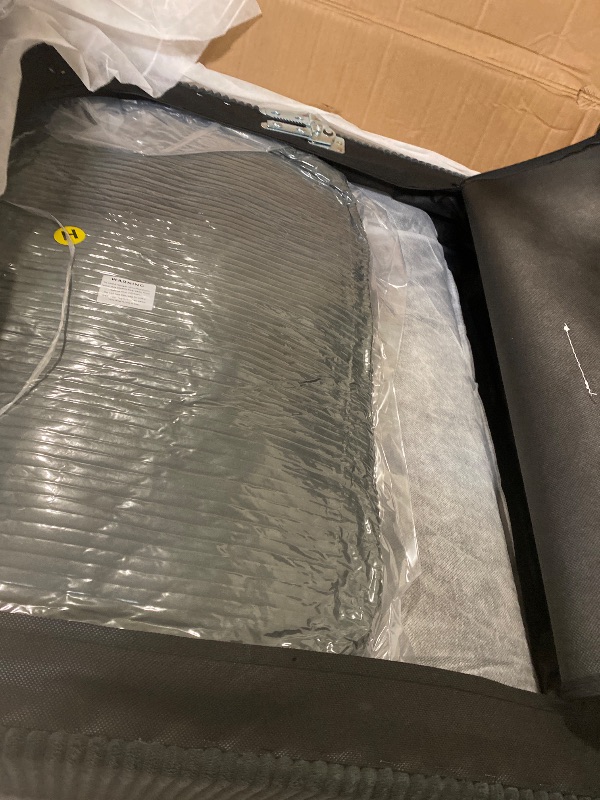 Photo 1 of 125" Sectional Couch with Storage, Oversized Chenille Modular Sectional Sofa for Living Room Convertible Deep Seat Sofa Couches with Ottoman, Armrest Pillow, Corner (Grey)