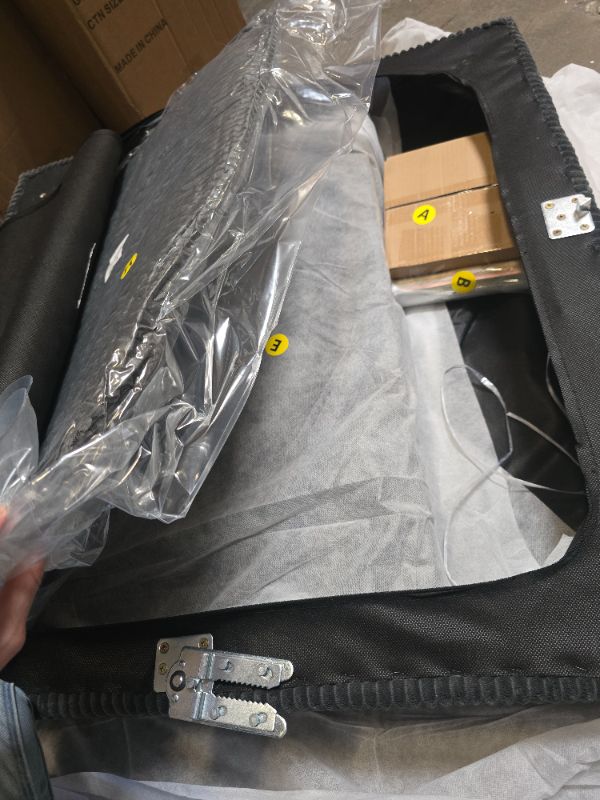 Photo 1 of 125" Sectional Couch with Storage, Oversized Chenille Modular Sectional Sofa for Living Room Convertible Deep Seat Sofa Couches with Ottoman, Armrest Pillow, Corner (Grey)