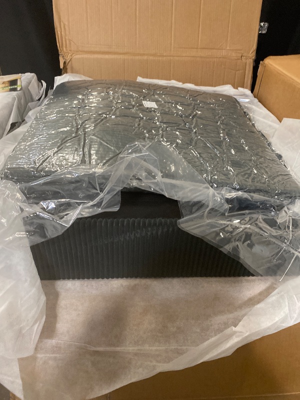 Photo 1 of 125" Sectional Couch with Storage, Oversized Chenille Modular Sectional Sofa for Living Room Convertible Deep Seat Sofa Couches with Ottoman, Armrest Pillow, Corner (Grey)