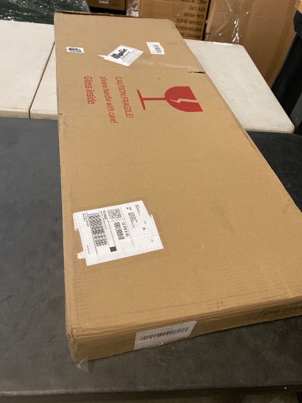 Photo 1 of 47" x 16" Full Length Mirror with Lights, LED Full Length Mirror, Full Body Mirrors with Lights, Wall Mounted Lighted Mirrors, Over The Door Hanging Mirrors for Living Room Bedroom