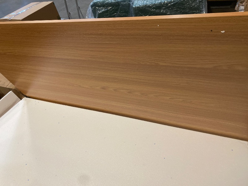 Photo 1 of Folding Table Computer Desk Workstation Table Conference Table Home Office Desk, Fully Assembled (47 Inches, Retro)