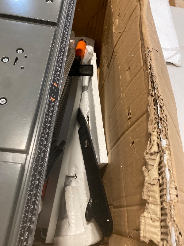 Photo 1 of Multi-function Dust-Free Table Saw with Trimmer Installation Hole, 2000W Electric Table Saw Kit, 8.5 inch Wood Saw Blades, Adjustable Angle Cutting, for DIY Woodworking and Furniture Making