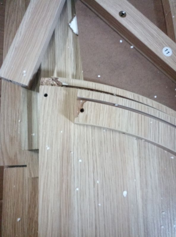 Photo 1 of 71" Tall Arched Fluted Storage Cabinet, Modern Arched Pantry Cabinet with 4 Tier Shelves Cupboard, Open Display Storage, Sideboard, Accent for Living Room (Advanced Black Wood Grain)