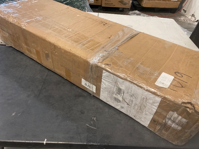 Photo 1 of 71" Tall Arched Fluted Storage Cabinet, Modern Arched Pantry Cabinet with 4 Tier Shelves Cupboard, Open Display Storage, Sideboard, Accent for Living Room (Advanced Black Wood Grain)