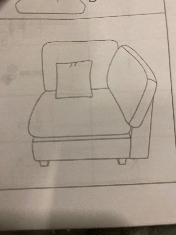 Photo 1 of U Shape 6 Seat Modular Sectional Sofa,Oversized U Shape Sectional Couch with Ottoman,Wide Deep Modular Cloud Couch,Removable Cover Grey