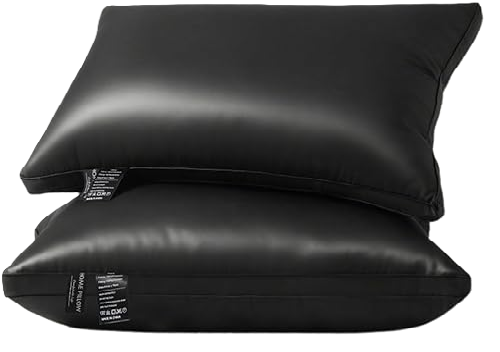 Photo 1 of PAJEO Bed Pillows for Sleeping Queen Size, Fluffy Filling Design, Ultra Soft and Breathable Pillow for Back, Stomach or Side Sleepers, 20''×30''(Black)