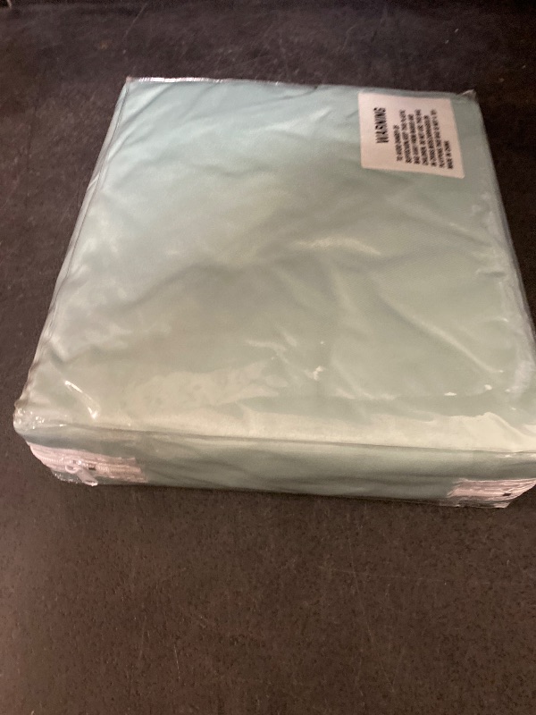 Photo 1 of PAJEO Twin Fitted Sheet, 3 Pieces Soft and Breathable Silky Bedding Set, Machine Washable Easy Care, 1 Fitted Sheet and 2 Pillowcases(Twin,Green)