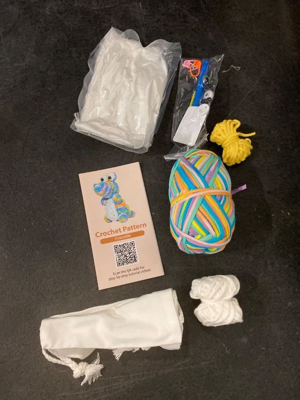 Photo 1 of DIY Crocodile Crochet Kit For Beginners