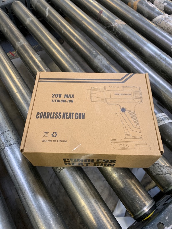 Photo 1 of ?380W?1022°F & 572°F?Cordless Heat Gun Compatible with Milwaukee M18 18V Battery, Portable Hot Air Gun Fast Heating Dual Temp with LED Light 4 Nozzles for Shrink Tubing, Resin, Vinyl Wrap (No Battery)