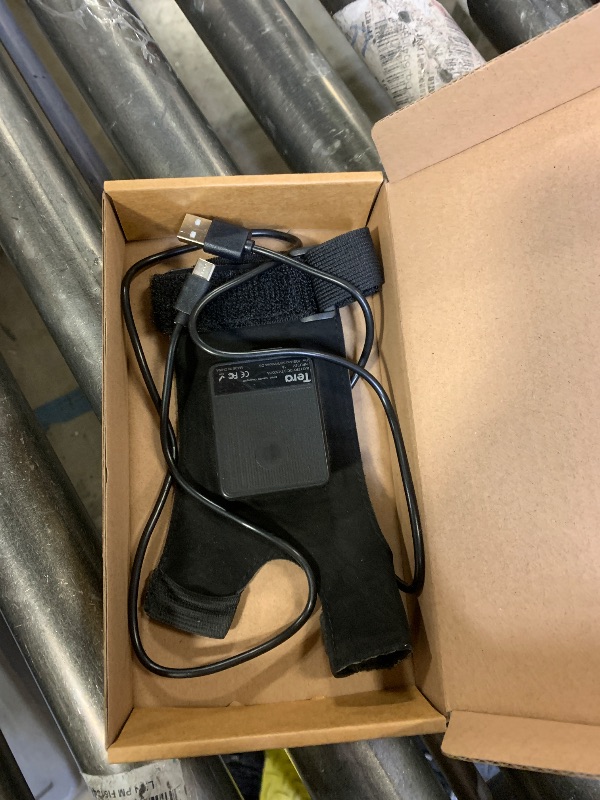 Photo 1 of Tera Wearable Glove Barcode Scanner: 2 in 1 Dual Use Detachable Design, Finger Wireless 1D 2D QR Bar Code Reader, 3 in 1 Works with Bluetooth 2.4G Wireless USB Wired, Handheld Bar Code Reader HW0013