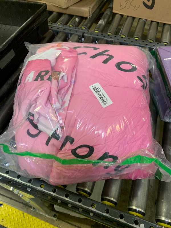 Photo 1 of African American Ballerina Comforter Set Black Girls Bedding Set Ultra Soft Microfiber Breathable Pink Comforter Set Kids Comforter Sets For Girls for Princess Room Decor Twin with 1 Pillowcase