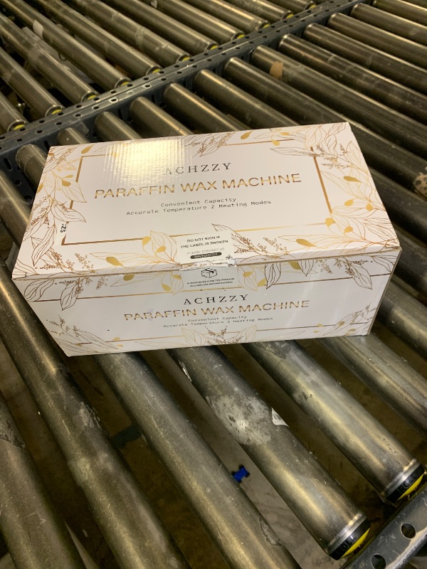 Photo 1 of Achzzy Paraffin Wax Machine for Hand and Feet - 2000ml Paraffin Wax Warmer, Temperature and Reservation Mode, thermostatic Warmer, Nourishing and Moisturizing, Ideal for Home Paraffin Baths (Darkgray)