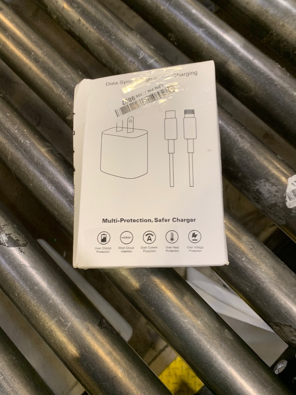 Photo 1 of 10Foot Fast iPhone Charging Cable,3-Pack Super Fast i Phone Charger USB C Charging Block Wall Charger PD Adapter with 10FT Type C to Lightning Cable Cord for iPhone 14/13/12/11ProMax/XS Max/XS/XR/8/SE