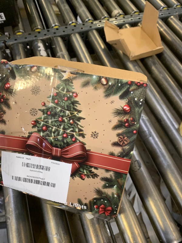 Photo 1 of 108FT 2200LED Christmas Cluster Lights, Warm White Christmas Tree Lights Outdoor, Firecrackers String Light with 12 Modes Timer Remote, Waterproof Plug in Twinkle Fairy Light for Xmas Tree Garland