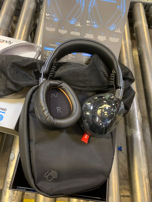 Photo 1 of Skullcandy Aviator 900 ANC Wireless Over-Ear Bluetooth Headphones, THX Spatial Audio with Head Tracking, Adaptive Noise Cancelling, Up to 60 Hours Battery, Microphone for iPhone Android - True Black