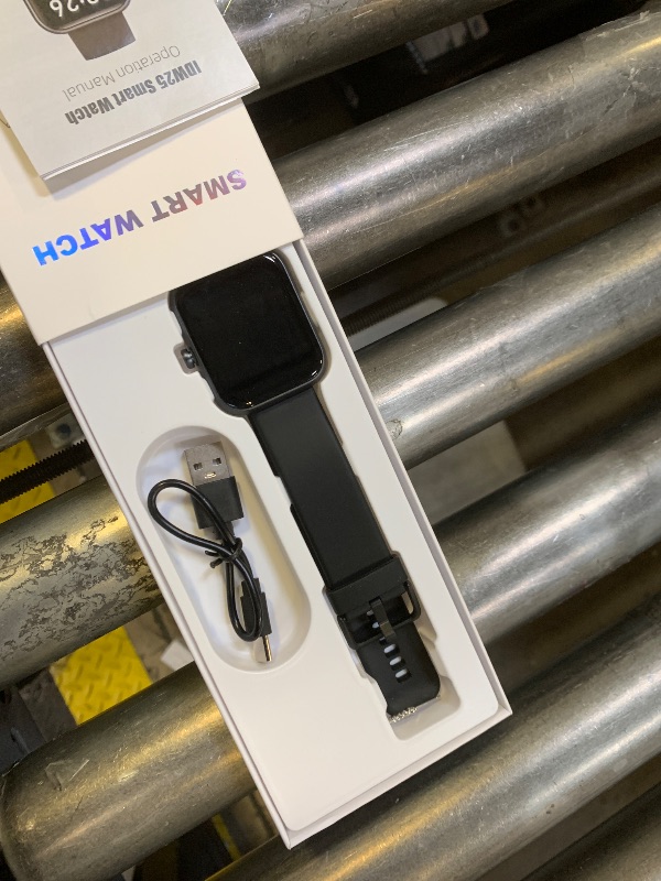 Photo 1 of SENBONO Smart Watch with Alexa Built-in, 1.83" HD Touchscreen, Digital Bluetooth Calling, IP68 Waterproof Fitness Tracker, 120+ Sports Modes, 24/7 Heart Rate/Sleep Monitor for iPhone Android (Black)