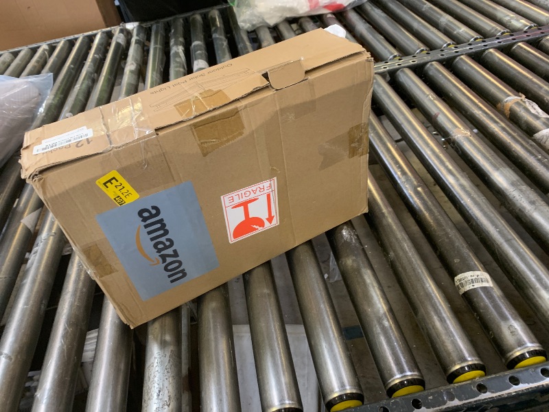 Photo 1 of Solar Post Cap Lights Outdoor 12 Packs for 4x4 4.5x4.5 5x5 Vinyl/Wooden Posts, Waterproof Solar Powered Fence Post Light with Warm/Cool Lighting, Black 16LEDs Deck Cap Light for Garden, Patio, Porch