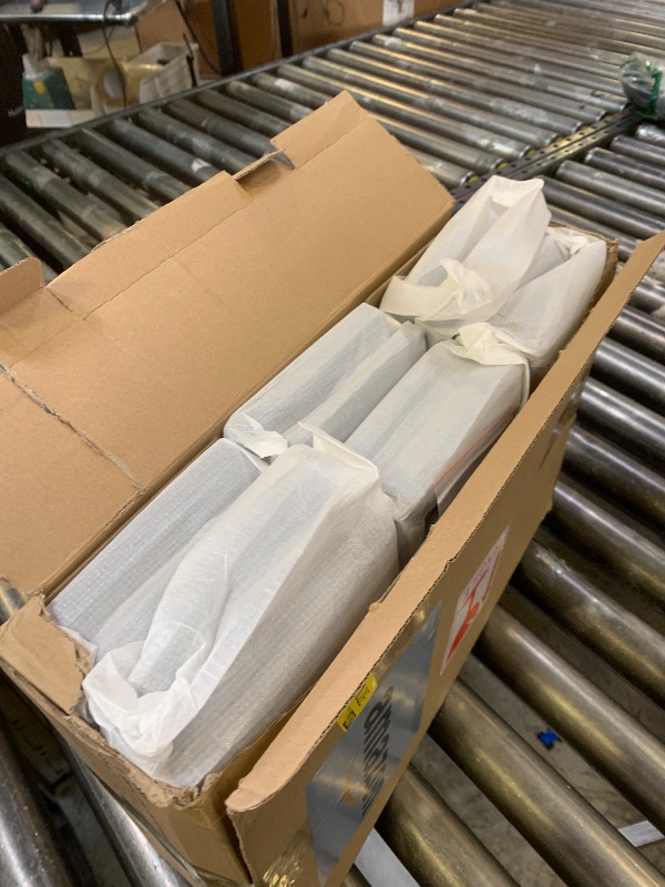 Photo 1 of Solar Post Cap Lights Outdoor 12 Packs for 4x4 4.5x4.5 5x5 Vinyl/Wooden Posts, Waterproof Solar Powered Fence Post Light with Warm/Cool Lighting, Black 16LEDs Deck Cap Light for Garden, Patio, Porch