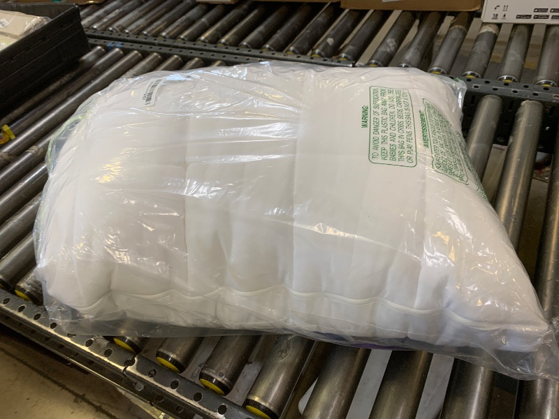 Photo 1 of Nuzzle Cooling Adjustable Pillow Queen Size for Side Sleepers, Luxury Bed Pillow Hotel Collection - Best Adjust Height Soft Firm Pillow for Back, Stomach or Side Sleepers