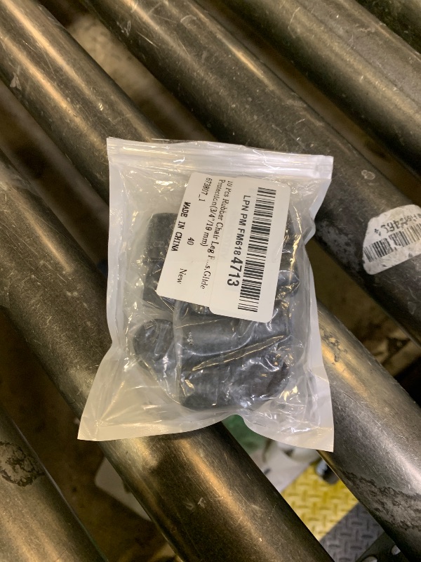 Photo 1 of 10 Pcs Rubber Chair Leg Floor Protectors,Round Rubber Chair Leg Caps,Black Chairs Foot Covers for Metal Tubing,Round Desk Chairs Legs,Glide Protection(3/4"/19 mm)