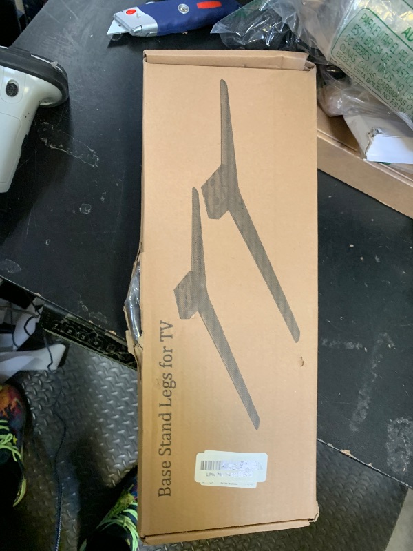 Photo 1 of (Upgraded Version)Metal Base TV Legs for TCL TV Stand Legs 70" 75" 70S446 75S451 75S453 75S455 75S421 75S423 75S425 75S431 75S435 75S433 75S555 75S551 75S553 75S446, TV Feet for Roku TV Stand Legs