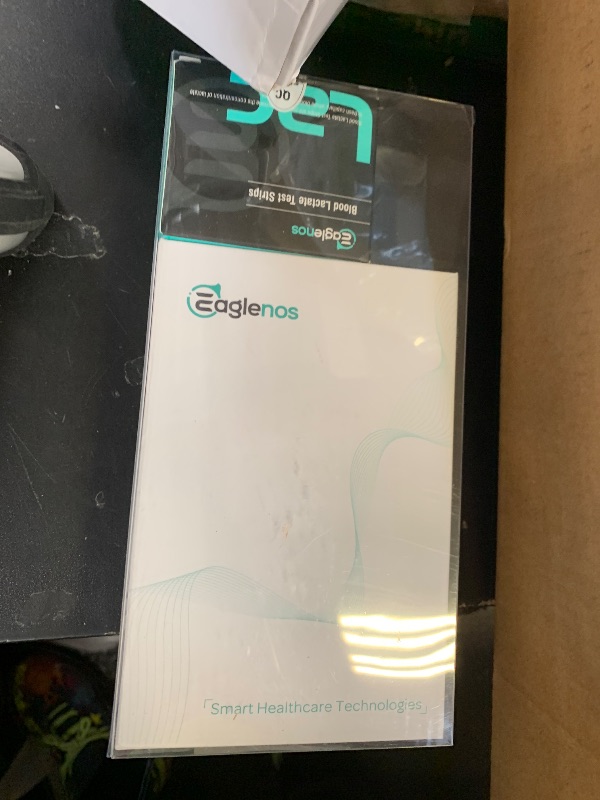 Photo 1 of Eaglenos Lactate Meter for Athletes – 0.8µL Sample, 10s Result, Bluetooth Sync, 800-Test Memory, for Sports Performance Tracking(50 Test Strips Included, Batteries not Included)