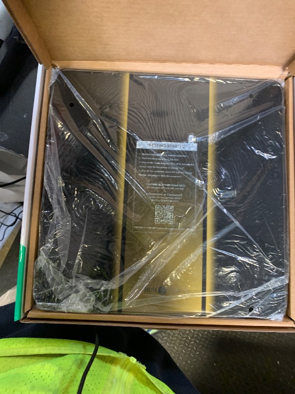 Photo 1 of RunStar Digital Bathroom Scale for Body Weight, 400lb, with High Precision, Clear LED Backlight Display, Accurate Scale with 6mm Tempered Glass