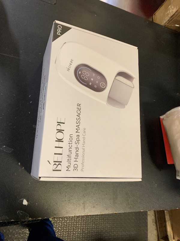 Photo 1 of belhope Hand Massager with 9 Modes and 4 Heating