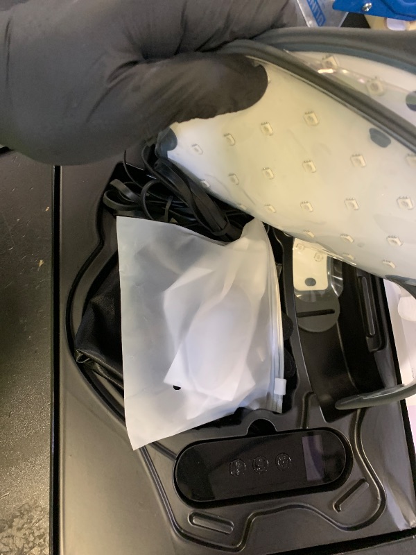 Photo 1 of Hooga Red Light Therapy LED Mask and Neck Piece Combo Set, Tri Chip LEDs, 630 nm and 660nm Red & 850nm Near Infrared, Adjustable, Comfortable, USB Type-C Rechargeable for Wellness and Anti-Aging