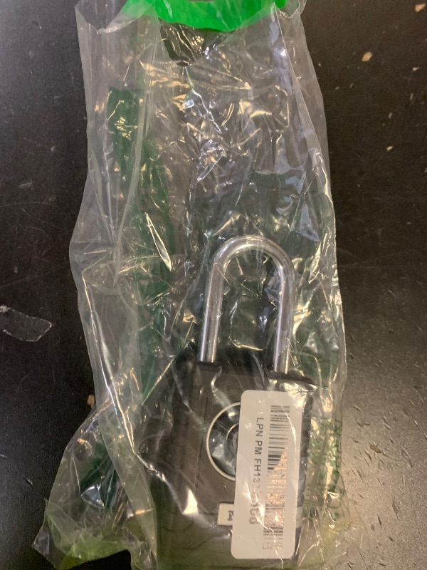 Photo 1 of Master Lock Black Outdoor Bluetooth Smart Padlock with Keypad, Smart Locks for Tools, Gates, Sheds, 2-7/32 inches Wide, 4401LHEC