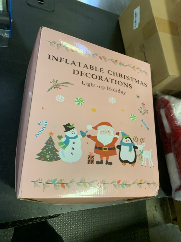 Photo 1 of 10FT Christmas Inflatable Archway Outdoor Decorations, Giant Blow Up Gingerbread House and Man Arch Yard Decoration, Xmas Decor Build-in LED Lights for Garden Lawn Yard Porch Holiday Party