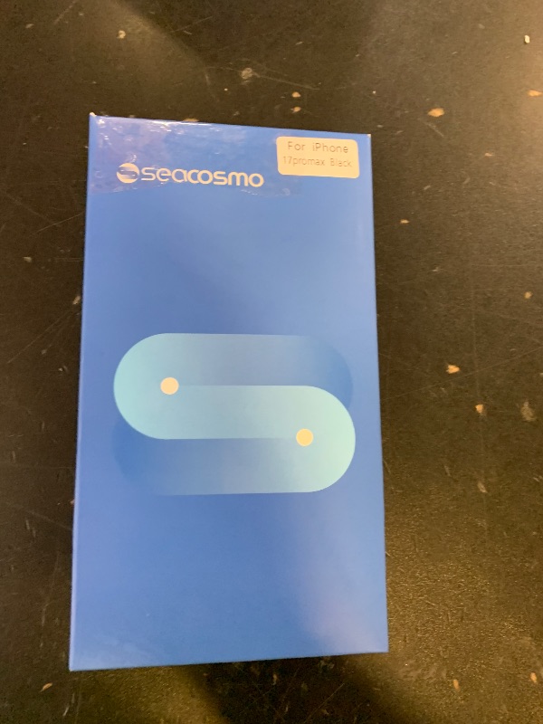 Photo 1 of seacosmo for iPhone 17 Pro Max Case, Full Body Bumper with Built-in 9H Tempered Glass Privacy Screen Protector and Camera Lens Protection, Compatible with MagSafe, Shockproof Phone Case, 6.9", Black