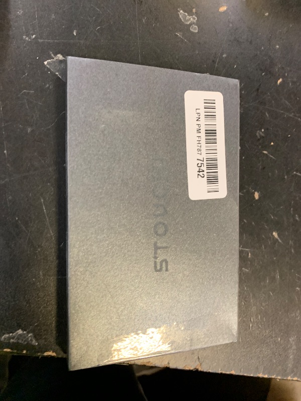 Photo 1 of Stouchi Card Holder Wallet for Men, Find My AirTag Chip (iOS Only) Slim Credit Card Holder RFID, Cash Strap, Minimalist Trackable Wallet for Boyfriend Husband Christmas Anniversary Birthday Gifts