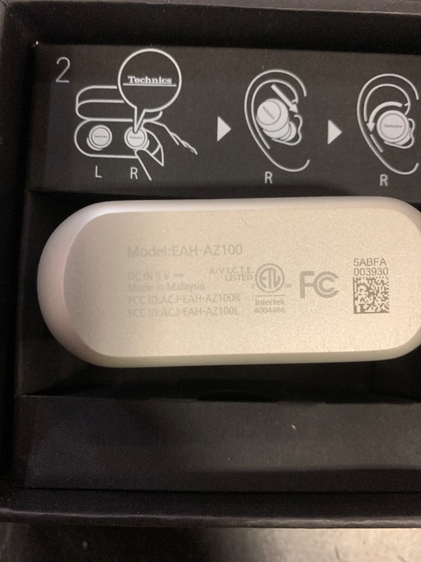 Photo 1 of Technics Reference Class Hi-Fi Wireless Earbuds, Dolby Atmos with Head Tracking, Adaptive Noise Cancelling, 3 Device Multipoint, 10-hr Battery, Wireless Charging, Improved Fit - EAH-AZ100-S (Silver)