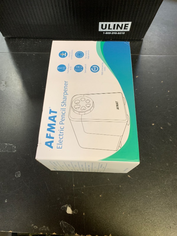 Photo 1 of AFMAT Heavy Duty Electric Pencil Sharpener, 6 Holes, Auto Stop Pencil Sharpeners Plug in, Classroom Pencil Sharpener for 6-11mm Pencils, Super Fast, Save Pencils, Teacher Must Have, PSX1