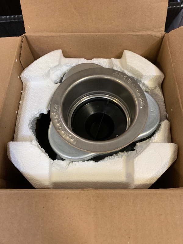 Photo 1 of **INCOMPLETE** InSinkErator Garbage Disposal, Badger 1, Standard Series, 1/3 HP Continuous Feed, Black, Waterborne Grey Enamel